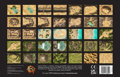 Into the Wilds Battlemap Books: Deserts & Jungles