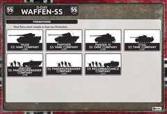Flames of War: German Armoured SS Panzergrenadier Company HQ (Late War)