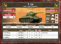 Flames of War: Soviet T-34 Tank Company (Late War)