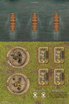 Flames of War: Bagration - River Assault Mission Terrain Pack
