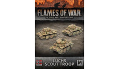 Flames of War: German Luchs (Panzer II) Scout Troop (Mid War)