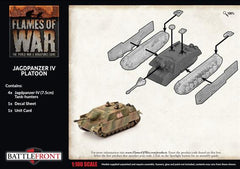 Flames of War: German Jagdpanzer IV Tank-Hunter Platoon (Late War)