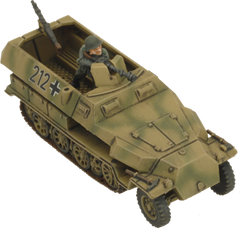 Flames of War: German SD KFZ 251 Half-Tracks (Mid War)