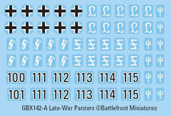 Flames of War: German Panzer IV Tank Platoon (Late War)