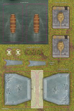 Flames of War: Bagration - River Assault Mission Terrain Pack