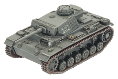 Flames of War: German Panzer III Tank Platoon (Mid War)