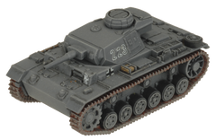 Flames of War: German Panzer III Tank Platoon (Mid War)