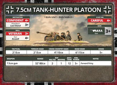 Flames of War: German 7.5cm Tank-Hunter Platoon (Late War)