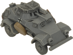 Flames of War: German SD KFZ 221 and 222 Light Scout Troop (Mid War)