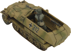 Flames of War: German SD KFZ 251 Half-Tracks (Mid War)