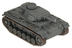 Flames of War: German Panzer III Tank Platoon (Mid War)