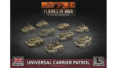 Flames of War: British Universal Carrier Patrol (Late War)