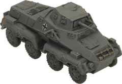 Flames of War: German SD KFZ 231 Heavy Scout Troop (Mid War)