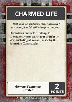 Flames of War: German Iron Cross Command Cards