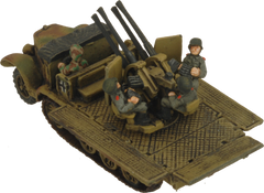 Flames of War: German SD KFZ 7/1 Quad AA Platoon (Mid War)