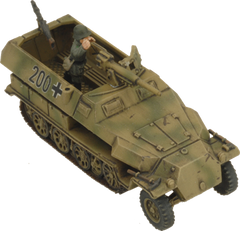 Flames of War: German SD KFZ 251 Half-Tracks (Mid War)