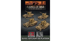 Flames of War: German SD KFZ 10/4 Light AA Platoon (Late War)