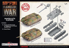 Flames of War: German Panzer IV/70 Platoon (Late War)
