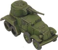 Flames of War: Soviet BA-10 Armoured Car Platoon (Mid War)