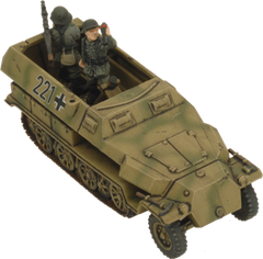 Flames of War: German SD KFZ 251 Half-Tracks (Mid War)