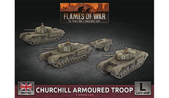 Flames of War: British Churchill Armoured Troop (Late War)