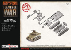 Flames of War: British Stuart Recce Patrol (Late War)