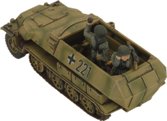 Flames of War: German SD KFZ 251 Half-Tracks (Mid War)
