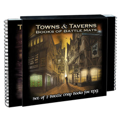 Books of Battle Mats: Towns & Taverns
