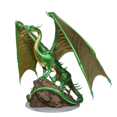 D&D: Nolzur's Marvelous Miniatures - Young Emerald Dragon