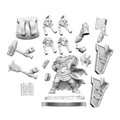 D&D: Frameworks - Dwarf Cleric Female