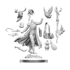 D&D: Frameworks - Human Druid Female