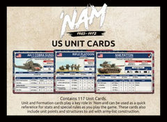 Flames of War: 'NAM - US Unit Cards