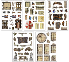 Battle Mats: Add On Scenery - War & Siege