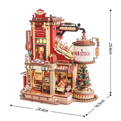 Wooden Puzzle: Dream Gift Factory Wooden Music Box