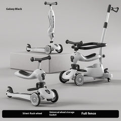 Children's Scooter Multifunctional Music Flash Scooter