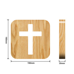 Solid Wood Craft Table Wooden Led Small Night Light