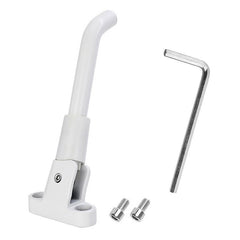Electric Scooter Accessories Aluminum Alloy Foot Brace Black White And Gray With Screws