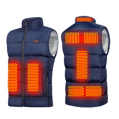 Usb Rechargeable Heating Down Cotton Heating Vest
