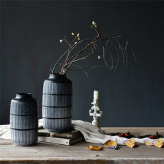 American Retro Polished Glass Vase Ornaments