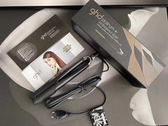 Black And White Platinum Dry Roll Straight Three-in-one Wired Hair Straightener