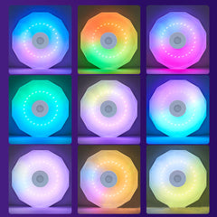 Bluetooth Ceiling Lamp Intelligent RGB Colorful Music