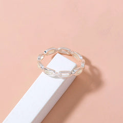 Glow-in-the-dark brass ring