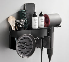 Curling Rod Storage Rack Free Punch Wall-mounted