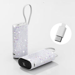 Super Fast Charging With Built-in Cable 10000mA