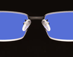 Men's Distance And Near Dual-use Anti-blue Light Memory Frame Reading Glasses