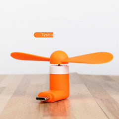 Mobile mini fan