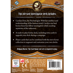 Arkham Horror LCG: Investigator Deck - Carolyn Fern