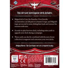 Arkham Horror LCG: Investigator Deck - Miguel de la Cruz