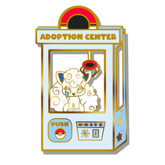 Pokemon: Alolan Vulpix Enamel Pin