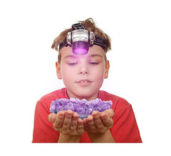Fashion Simple LED Plastic Purple Headlight